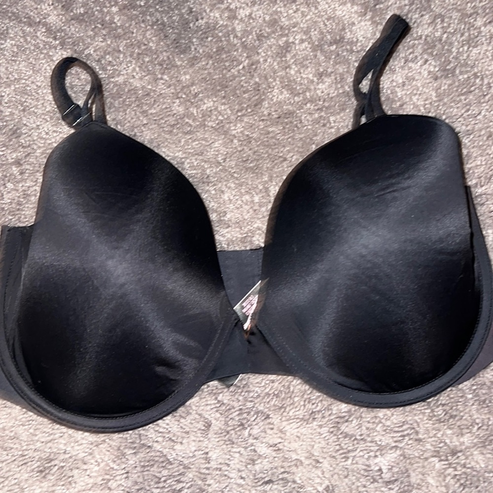Victoria’s Secret body perfect black bra no padding 36ddd